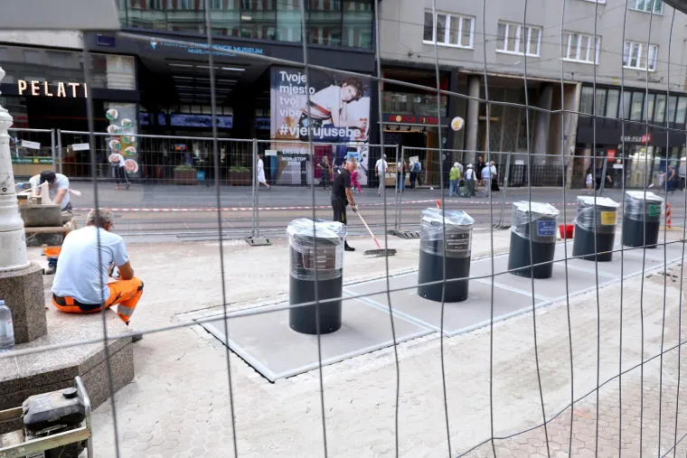 Ilica dobila spremnike oko kojih se dizala pra&scaron;ina: Pogledajte kako izgledaju