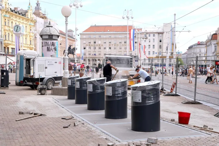 Ilica dobila spremnike oko kojih se dizala pra&scaron;ina: Pogledajte kako izgledaju