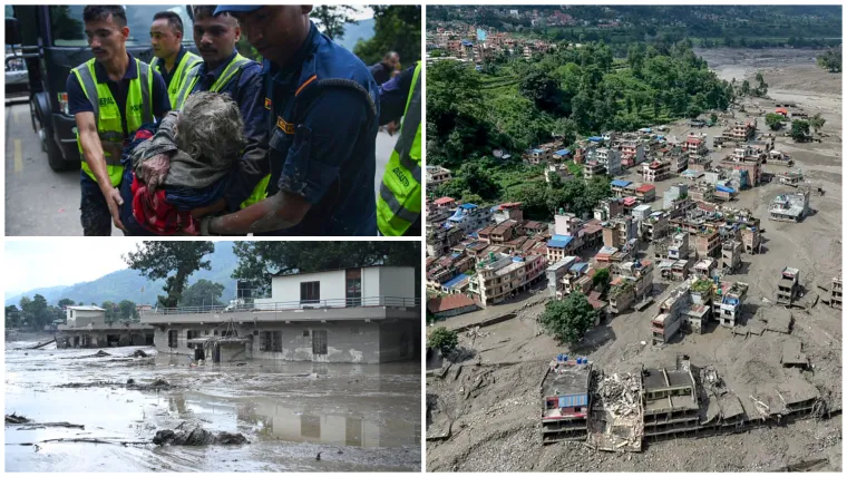 Apokaliptične scene nakon bujičnih poplava u Nepalu: U ovom blatu nestalo je vi&scaron;e od 400 ljudi