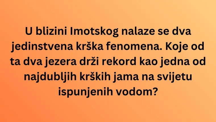 Smatra&scaron; se geografskim znalcem? Rije&scaron;i ovaj kviz o svjetskim jezerima bez gre&scaron;ke i dokaži se
