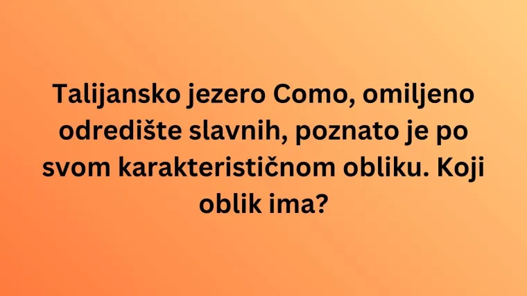 Smatra&scaron; se geografskim znalcem? Rije&scaron;i ovaj kviz o svjetskim jezerima bez gre&scaron;ke i dokaži se
