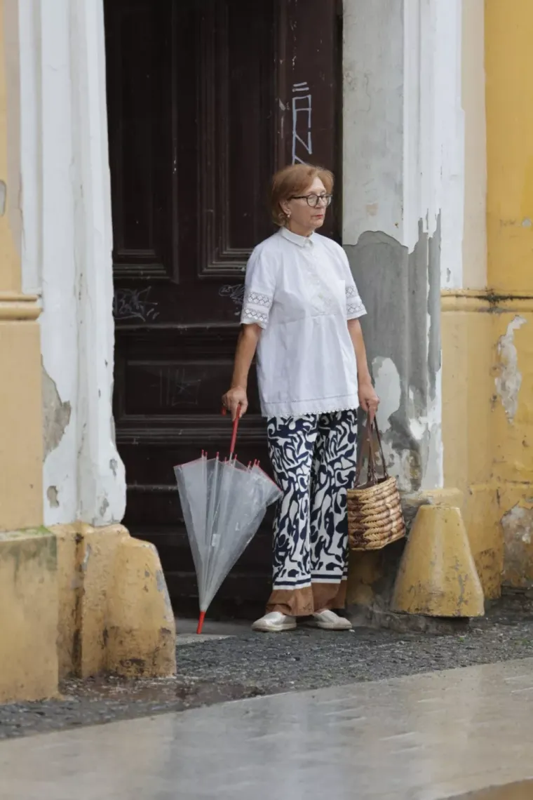 Čakovec vrvio &scaron;etačima unatoč ki&scaron;i, ali jedna dama posebno se istaknula svojim elegantnim stilom