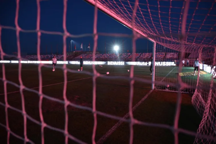 Mračna vremena u SHNL-u: Pogledajte bizarne scene prije početka utakmice Gorica - Rijeka