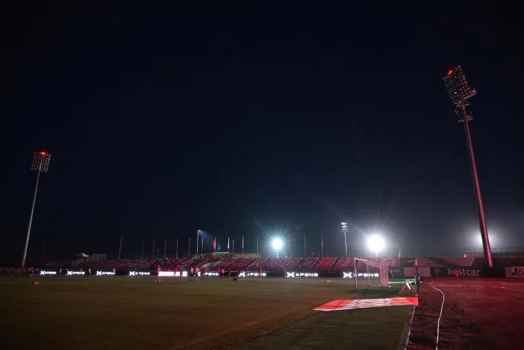 Mračna vremena u SHNL-u: Pogledajte bizarne scene prije početka utakmice Gorica - Rijeka