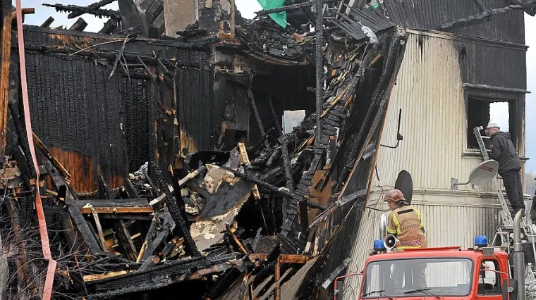 Izgorjeli poljski ilegalci