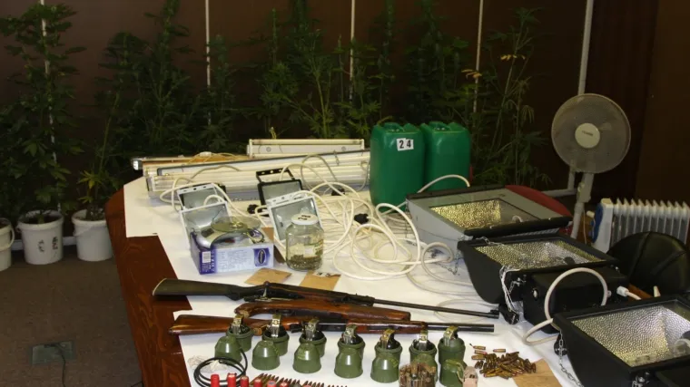 U kući uzgajao marihuanu i držao arsenal oružja