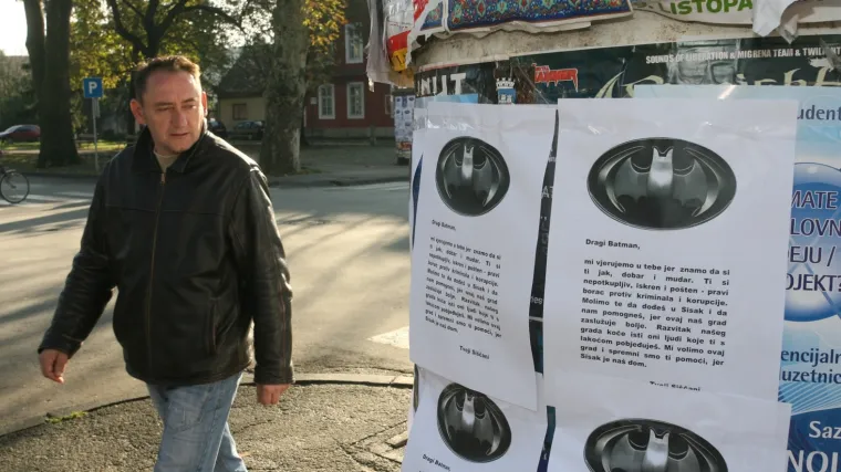 I Si&scaron;čani zovu Batmana u pomoć