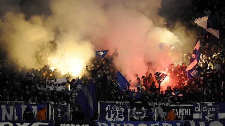 S tribine pao na glavu, 12 uhićenih zbog divljanja