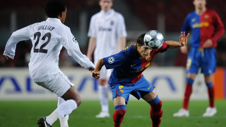 &Scaron;ahtar slavio na Camp Nou