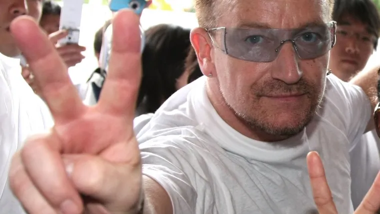 Bono Vox Čovjek mira 2008. godine