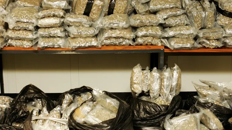 Policijska vrhu&scaron;ka na spaljivanju 800 kg opojnih droga