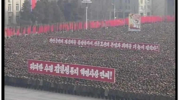 Sj. Koreja: Masovni pozdrav novinskom članku