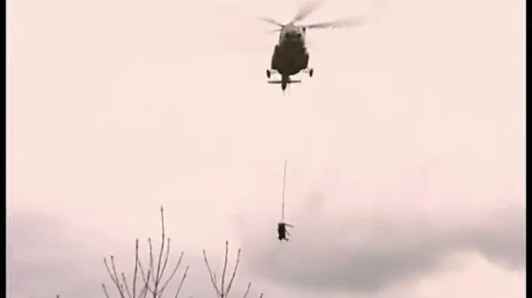 Helikopterom izvlačili krave