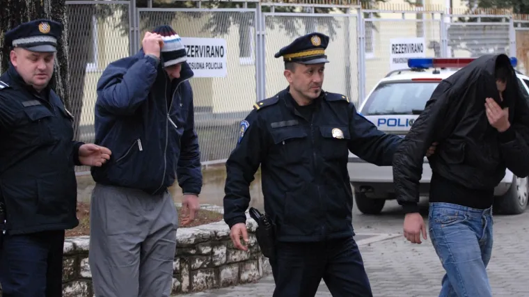 Uhićeni zadarski huligani