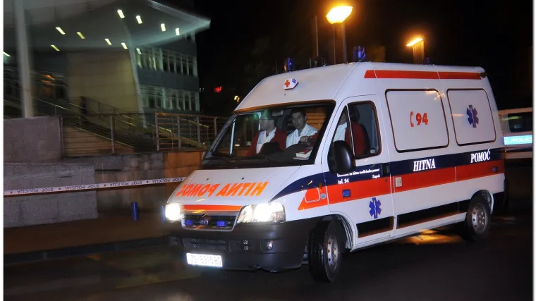 Poginuo vozač Hitne