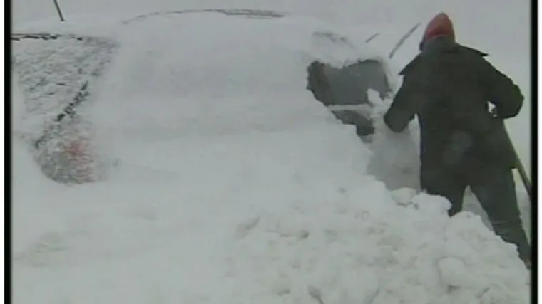 Dio &Scaron;panjolske zatrpali nanosi snijega