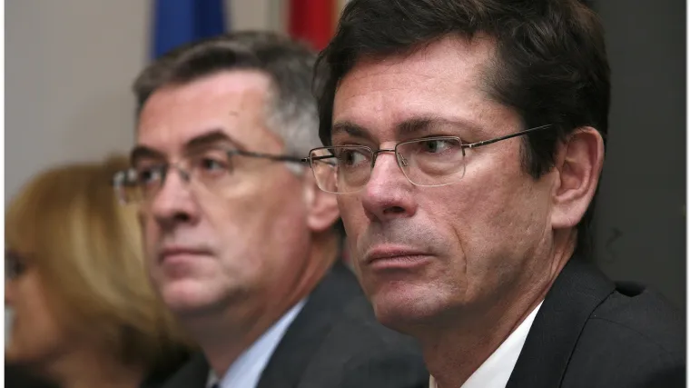 Slavko Lozina među uskočkim sucima