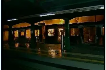 Prosvjednici zapalili vlak u Ateni