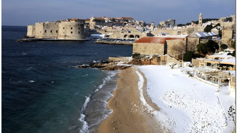 Opet snijeg na dubrovačkom području