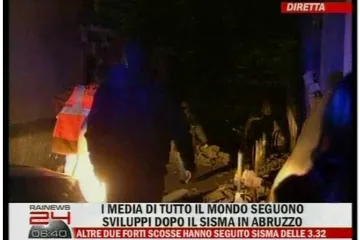 Prve snimke razornog potresa u Italiji