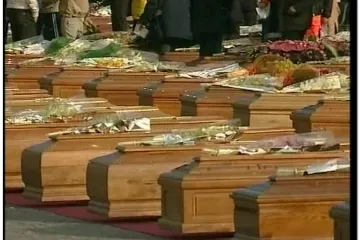L'Aquila: Zajednički pokop žrtava potresa
