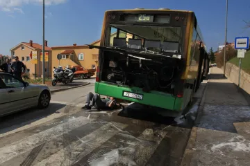 Gorio gradski autobus u Puli