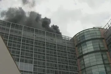Požar u zgradi EK-a u Bruxellesu