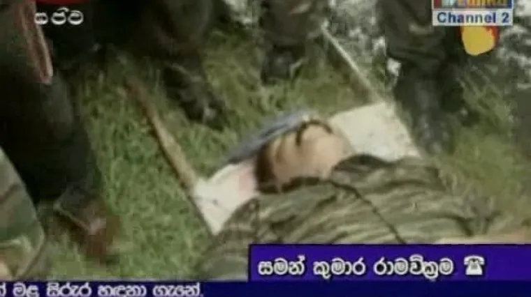 Snimke mrtvog vođe Tamilskih tigrova