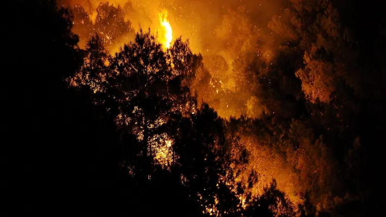 Veliki požar kod Stona