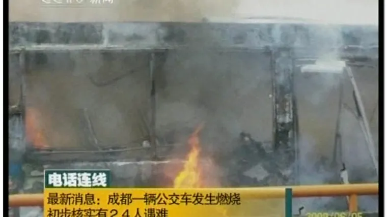 Putnici izgorjeli u autobusu