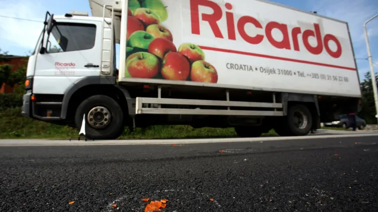 Djevojčicu udario kamion