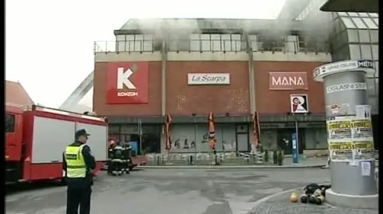 Kvar na klimi zapalio osječku Domu