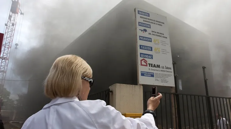 Gorjelo rodili&scaron;te u Sisku