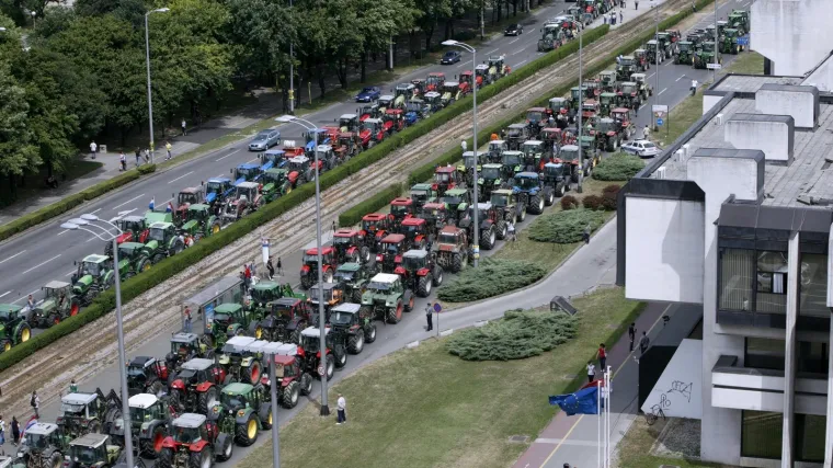 Desant seljaka na Zagreb