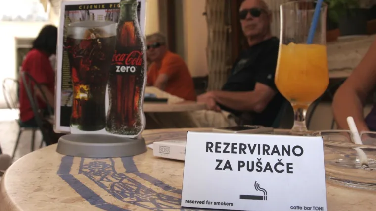 &Scaron;tekat rezerviran za pu&scaron;ače
