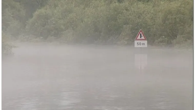 Vodni val kreće prema Slavoniji