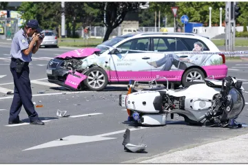 Policajac teško ozlijeđen u sudaru