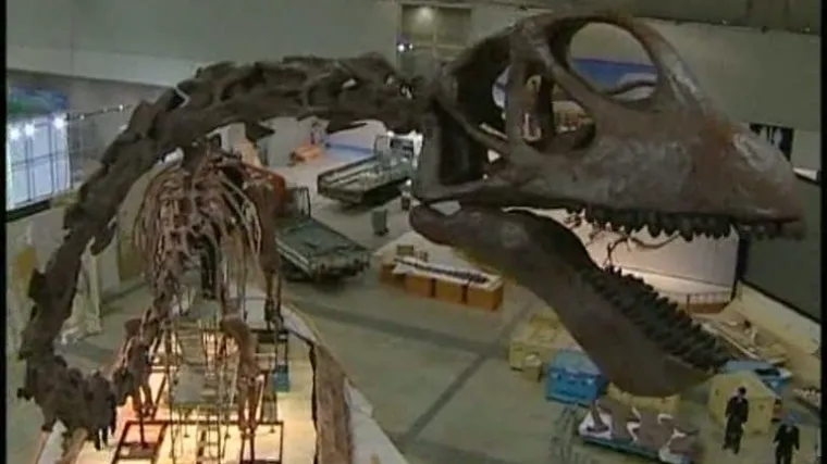 Izložen kostur najvećeg dinosaura