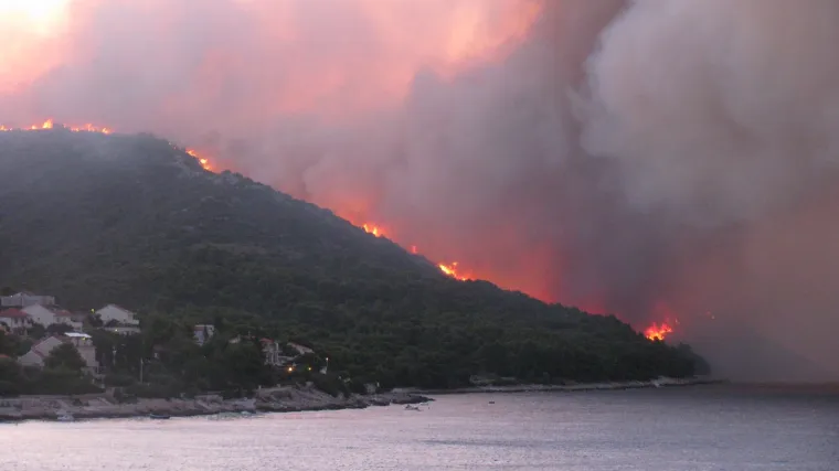 Piroman potpalio Čiovo?