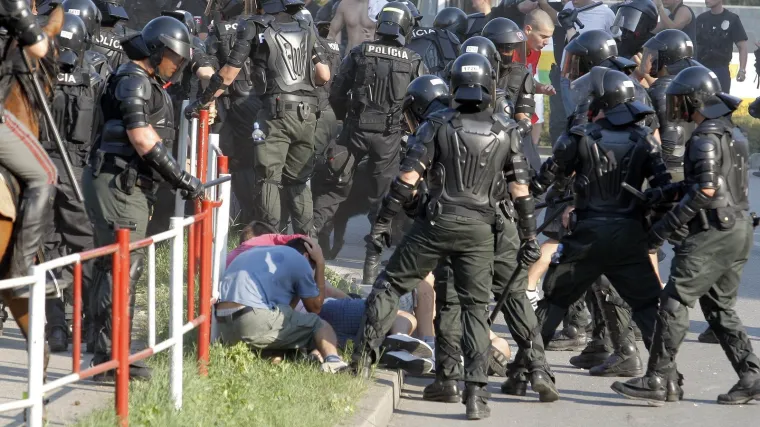 Ulični rat Torcide i policije