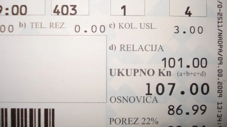 Autobusni kolodvor prodaje neispravne karte?