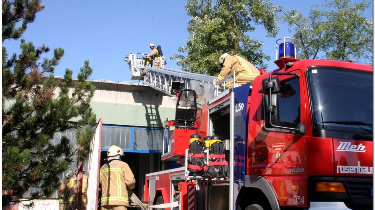 Požar u Tvornici plinskih turbina u Karlovcu
