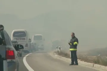 Požar zatvorio Dalmatinu