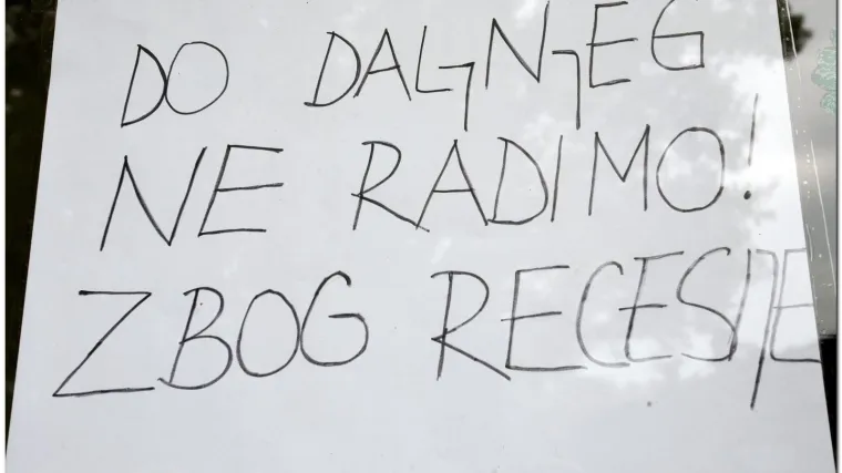 Humanitarci zatvorili vrata zbog recesije