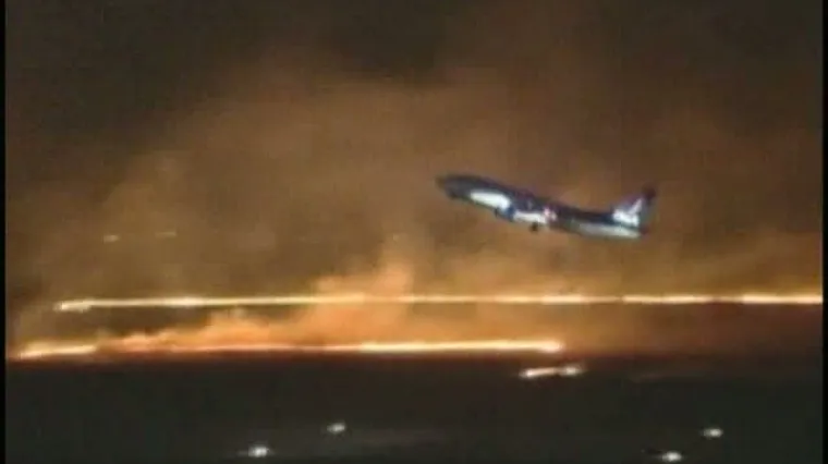 Vatreno uzlijetanje aviona