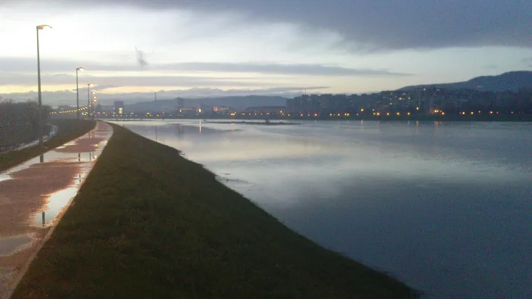 Skočila u Savu, spasili je vatrogasci