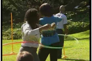 Michelle zavrtila hulahop