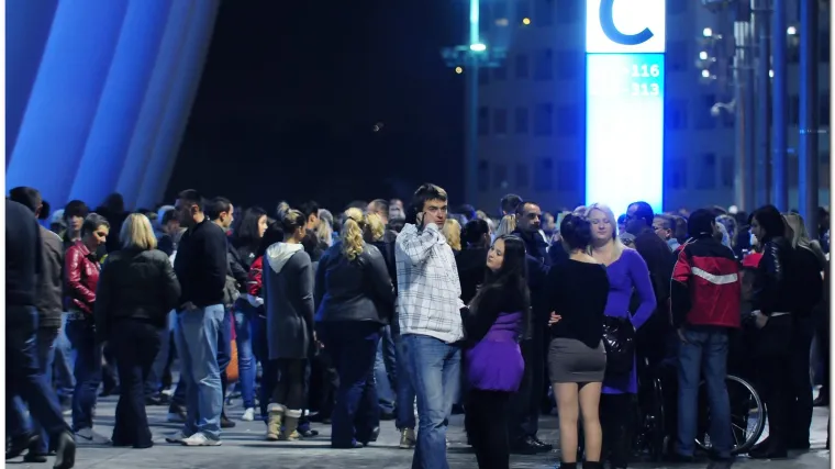 Halidov fan ozlijedio policajca