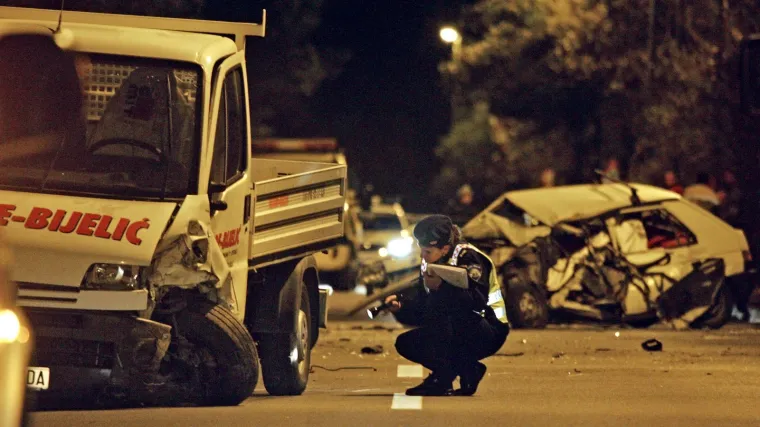 Na ravnom skrenuo ulijevo i poginuo