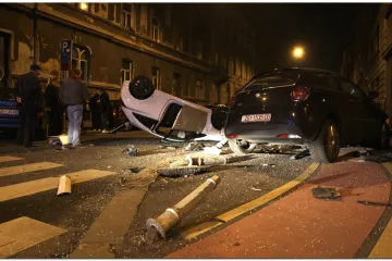 U sudaru razbijena četiri automobila